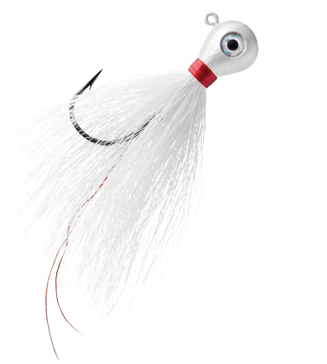VMC BUCKTAIL JIG WHITE - 2PK
