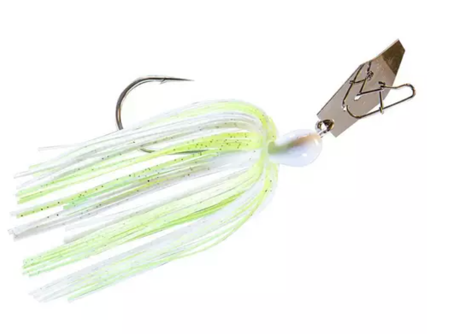 Z-MAN THE ORIGINAL CHATTERBAIT CHATREUSE/WHITE