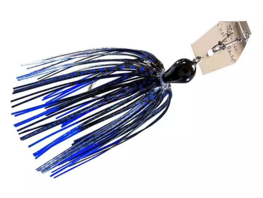 Z-MAN THE ORIGINAL CHATTERBAIT BLACK/BLUE