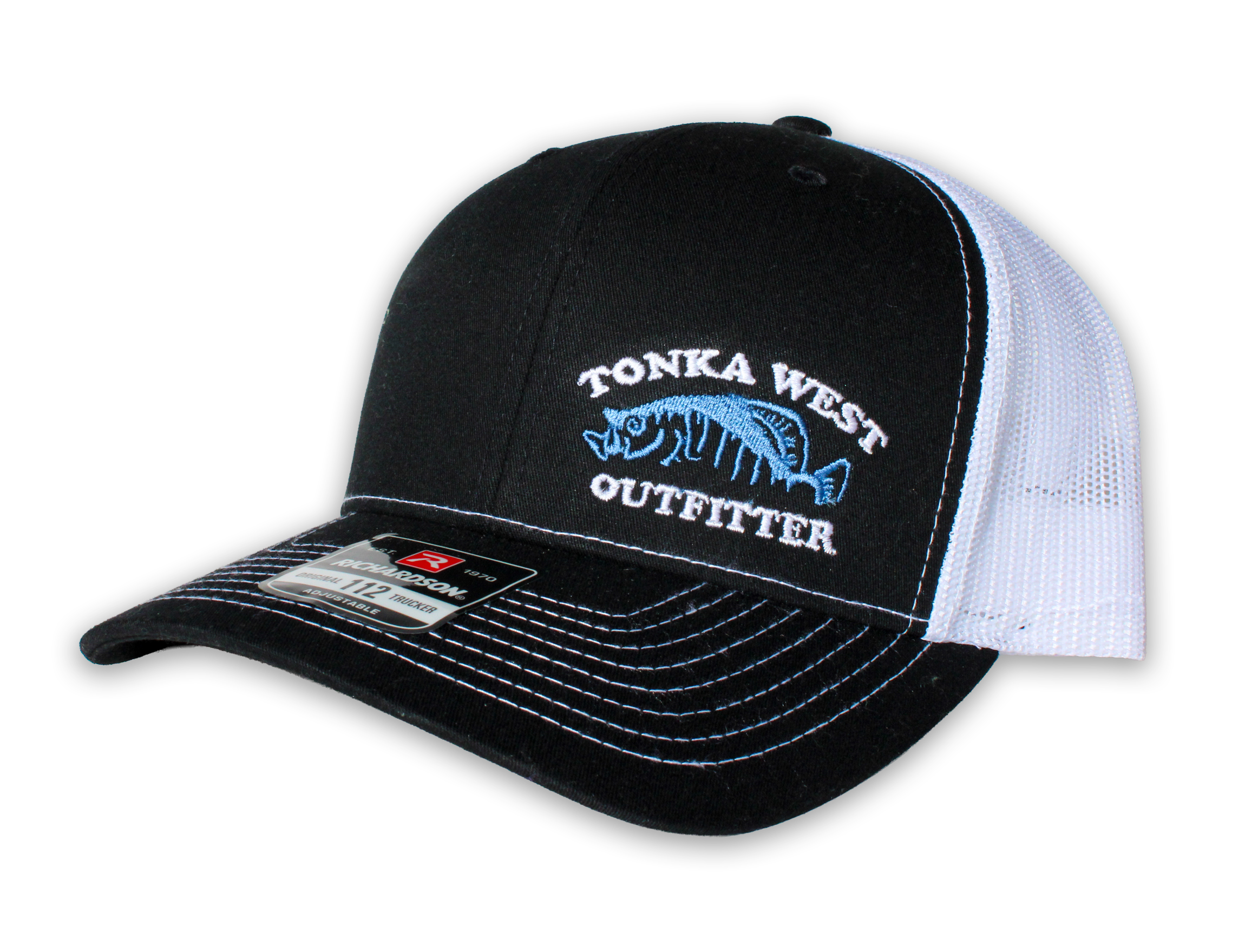 BLACK TRUCKER HAT