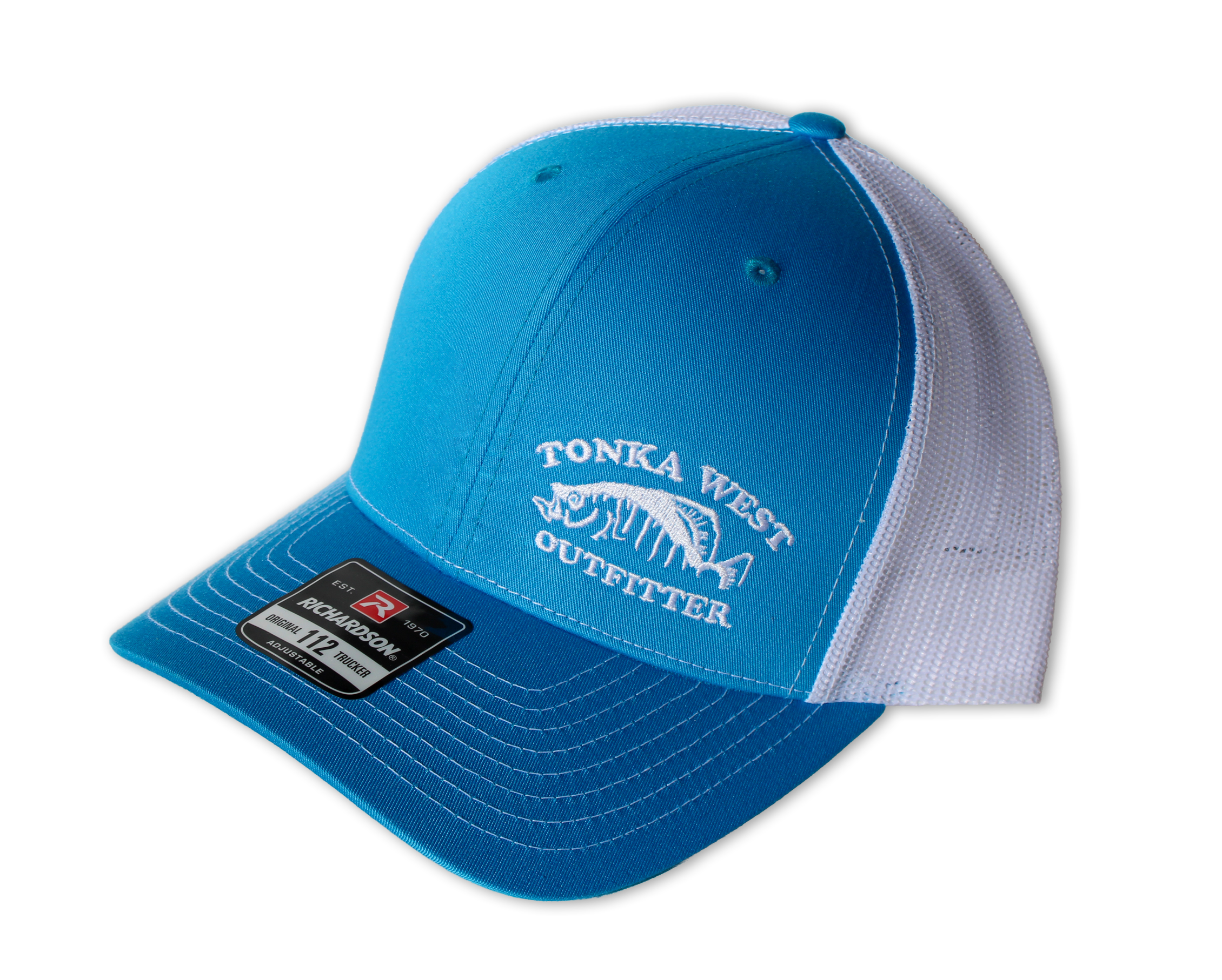 BLUE TRUCKER HAT