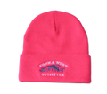 PINK CUFFED BEANIE HAT