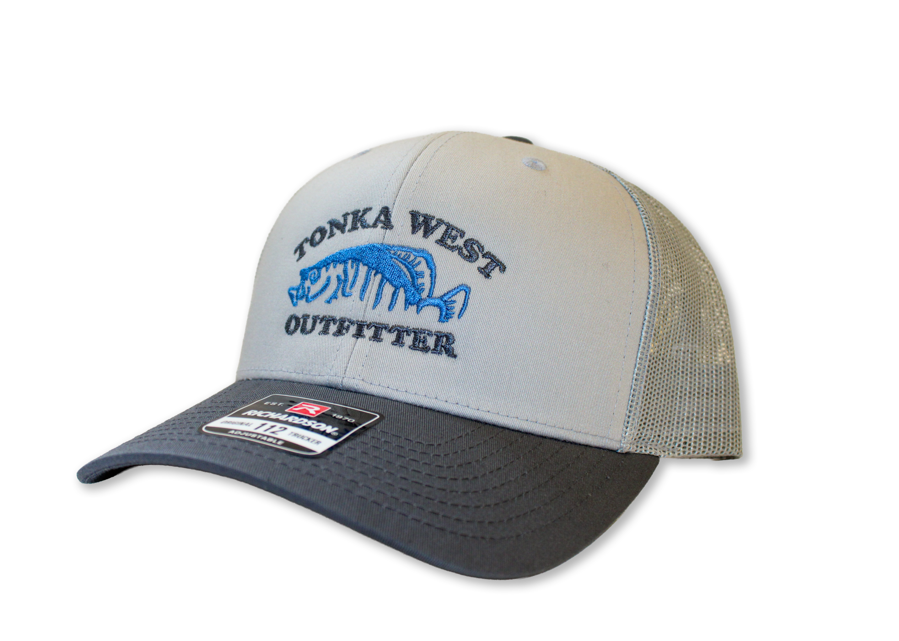 GREY TRUCKER HAT