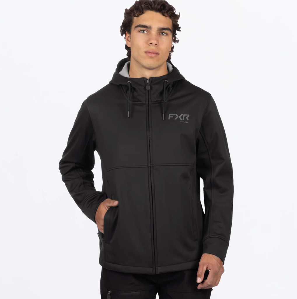 Men's Hydrogen Softshell Jacket - Black/Asphalt