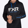 Men's Pro Fish Tech PO Hoodie - Black/Cobalt