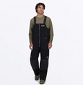 Men's Vapor Pro Insulated Bib Pant - Black/Grey