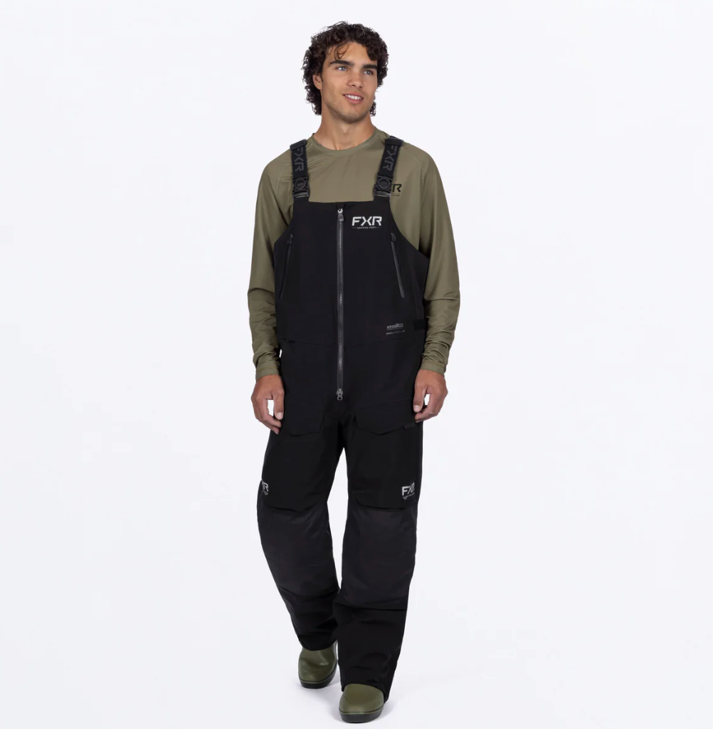 Men's Vapor Pro Insulated Bib Pant - Black/Grey