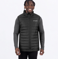 Men's Podium Hybrid Quilted Vest - Black