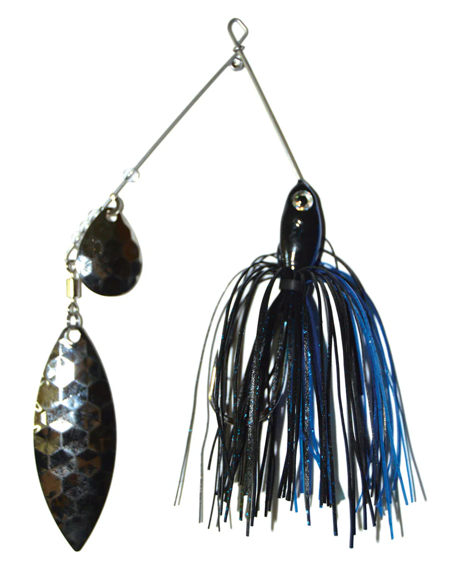 MISSION TACKLE SPINNERBAIT BLACK/BLUE