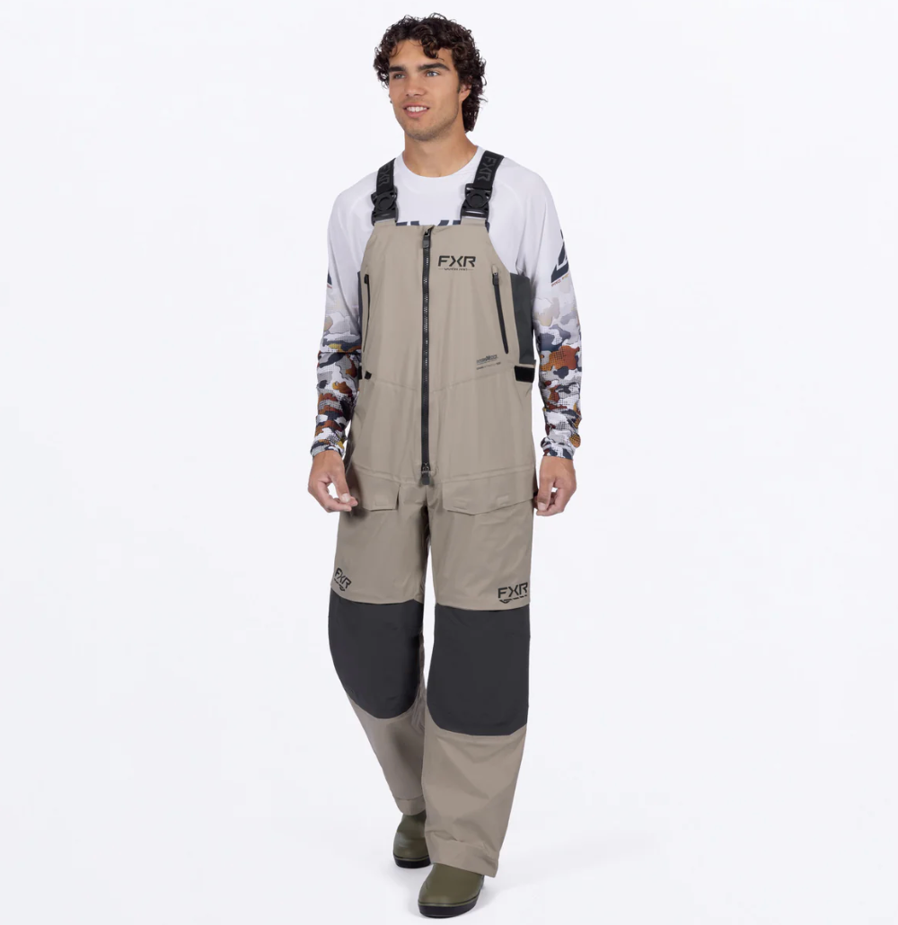 Men's Vapor Pro Tri-Laminate Bib Pant - Stone