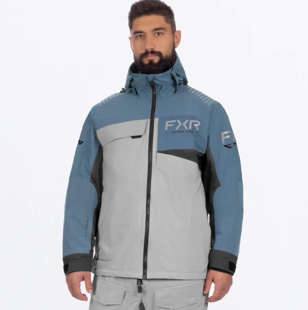 Men's Vapor Pro Tri-Laminate Jacket - Steel/Grey