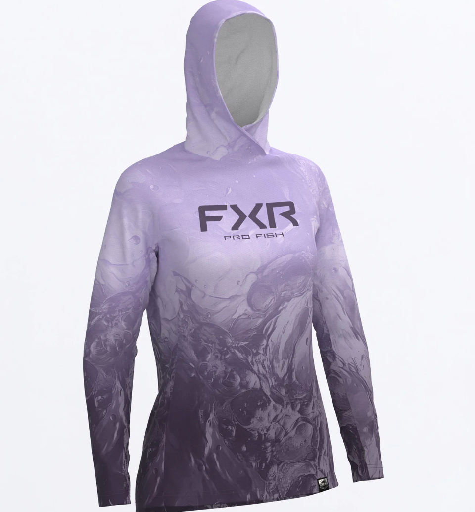 Women's Derby Undertow Air UPF PO Hoodie Lavender/Grape