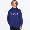 Youth Hydrogen Tech PO Hoodie Deep Cobalt/Grey