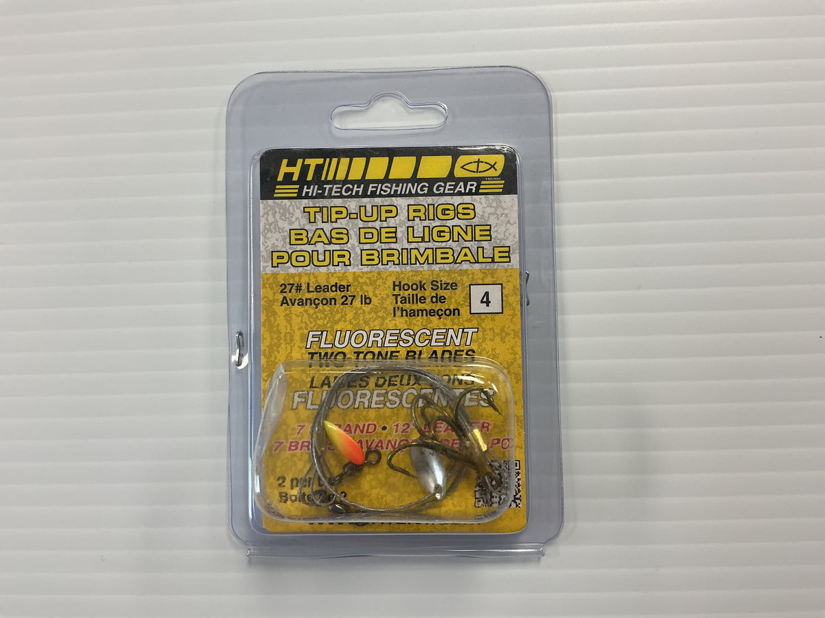 HT PT4 PIKE/TROUT RIGS CP6 #4 2PK TREBLE - #4 2PK