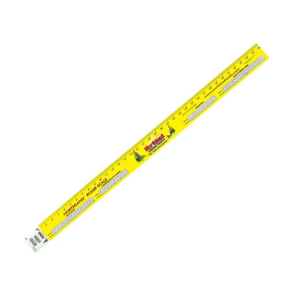 NORTHLAND NRSB36 METL RULR CP6 SCALE 36" BOARD WF YEL - YELLOW | 36"
